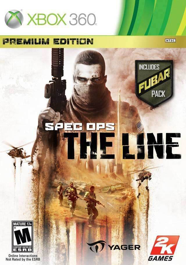 Spec Ops The Line Premium Edition (Xbox 360) - Game Manual Only