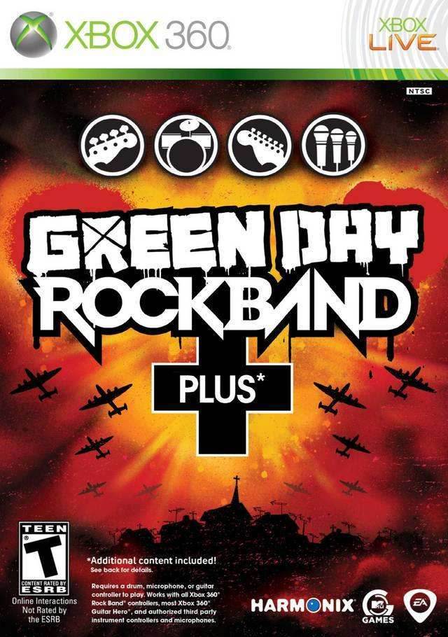 Green Day Rock Band Plus (Xbox 360) - Game Manual Only