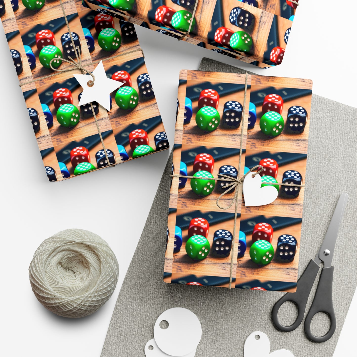 Dungeon Dice 1 logo Gift Wrap Papers-DungeonDice1