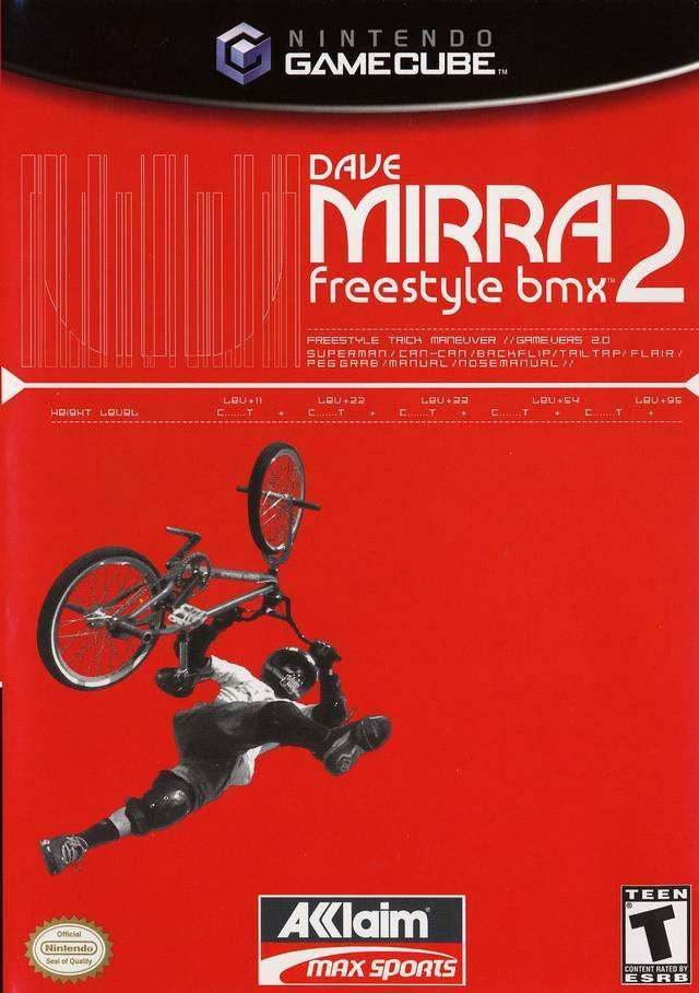 Dave Mirra Freestyle BMX 2 (Gamecube) - Game Manual Only