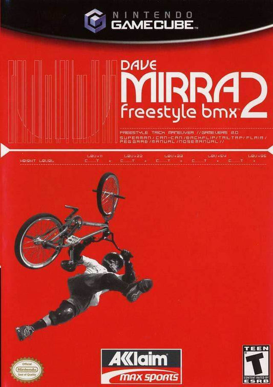 Dave Mirra Freestyle BMX 2 (Gamecube) - Game Manual Only