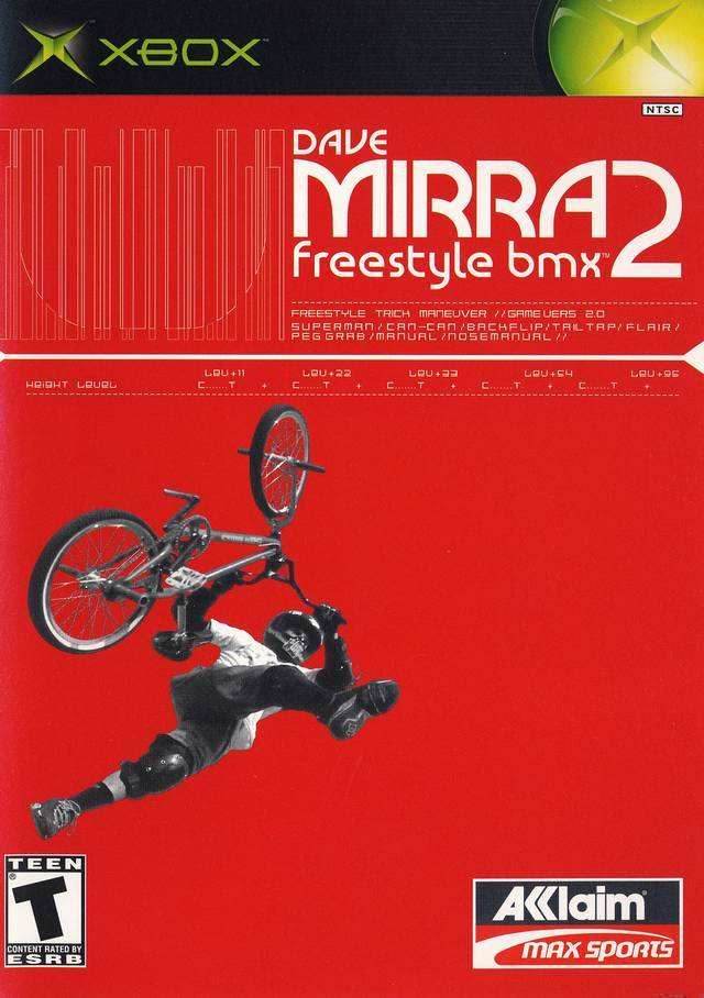 Dave Mirra Freestyle BMX 2 (Xbox) - Game Manual Only