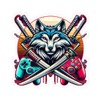 The XP Wolf Gamer  Stickers