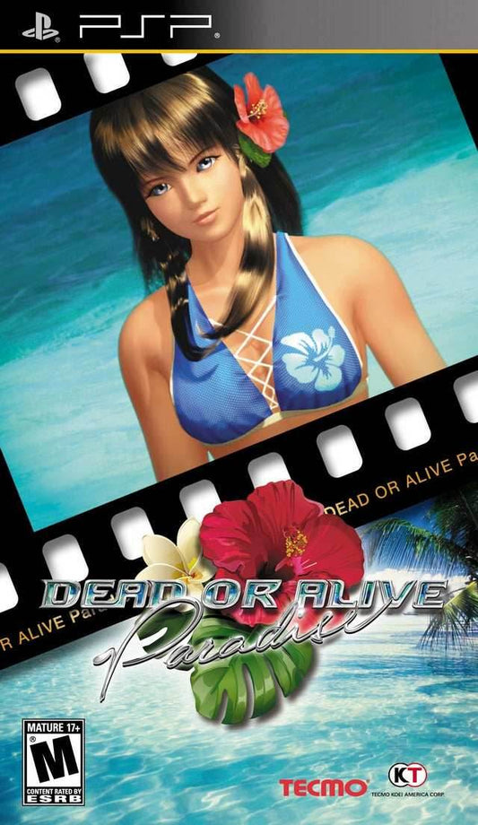 Dead or Alive Paradise (PSP) - Game Manual Only