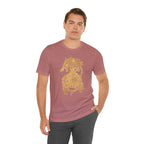 Golden Celtic Dice Dragon Shirt - Army / S
