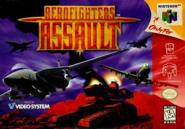 Aerofighters Assault (Nintendo 64) - Game Manual Only