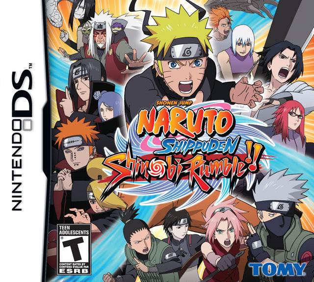 Naruto Shippuden: Shinobi Rumble (Nintendo DS) - Game Manual Only