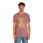 Golden Celtic Dice Dragon Shirt - Army / S