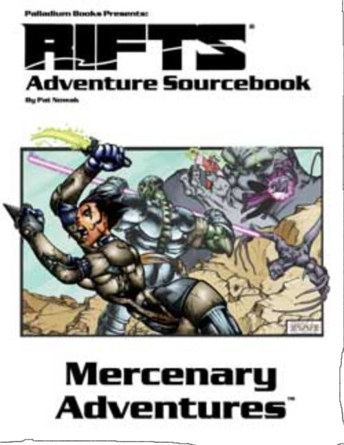 Livre source des aventures mercenaires de Rifts