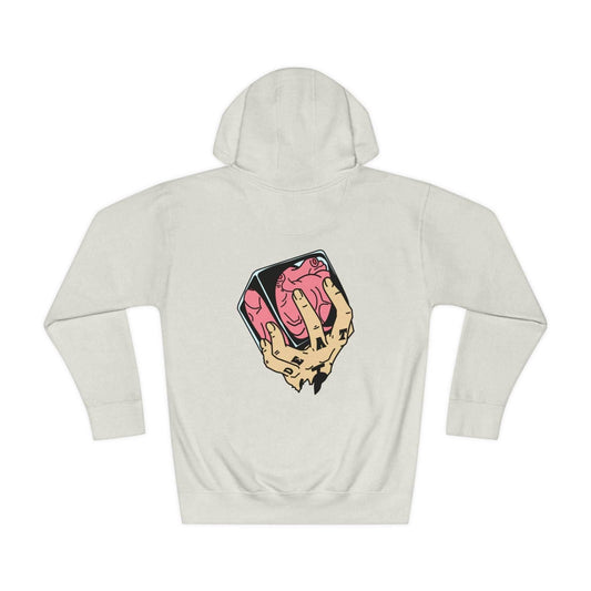 ROOM! Heart Shambles Trafalgar Premium Unisex Anime Hoodie - Bone / S