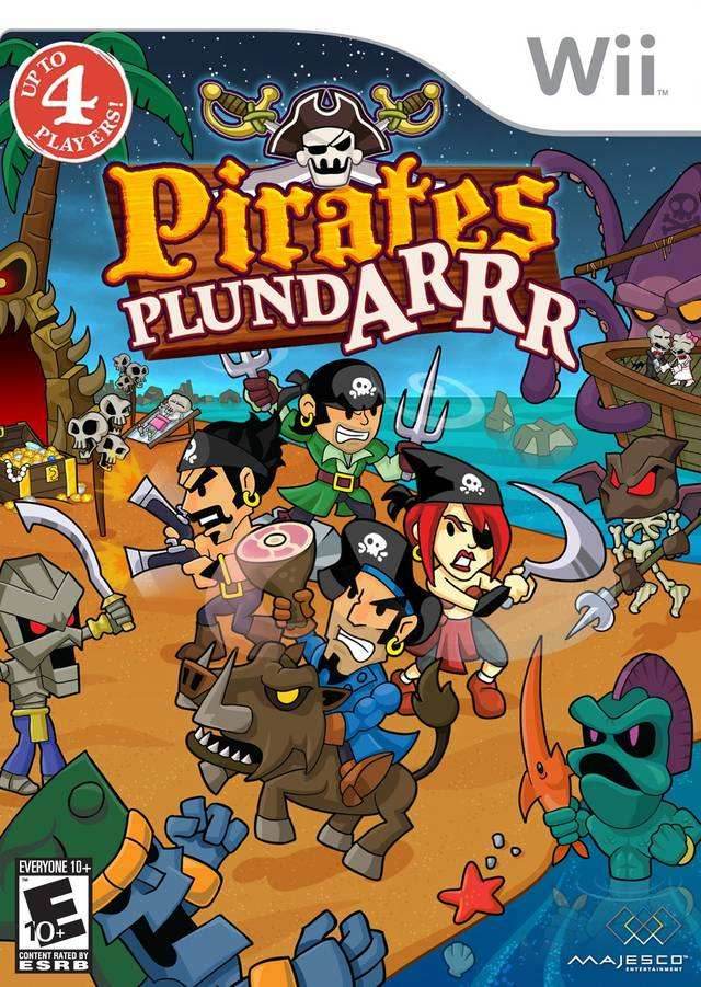 Pirates PlundArrr (Wii) - Game Manual Only