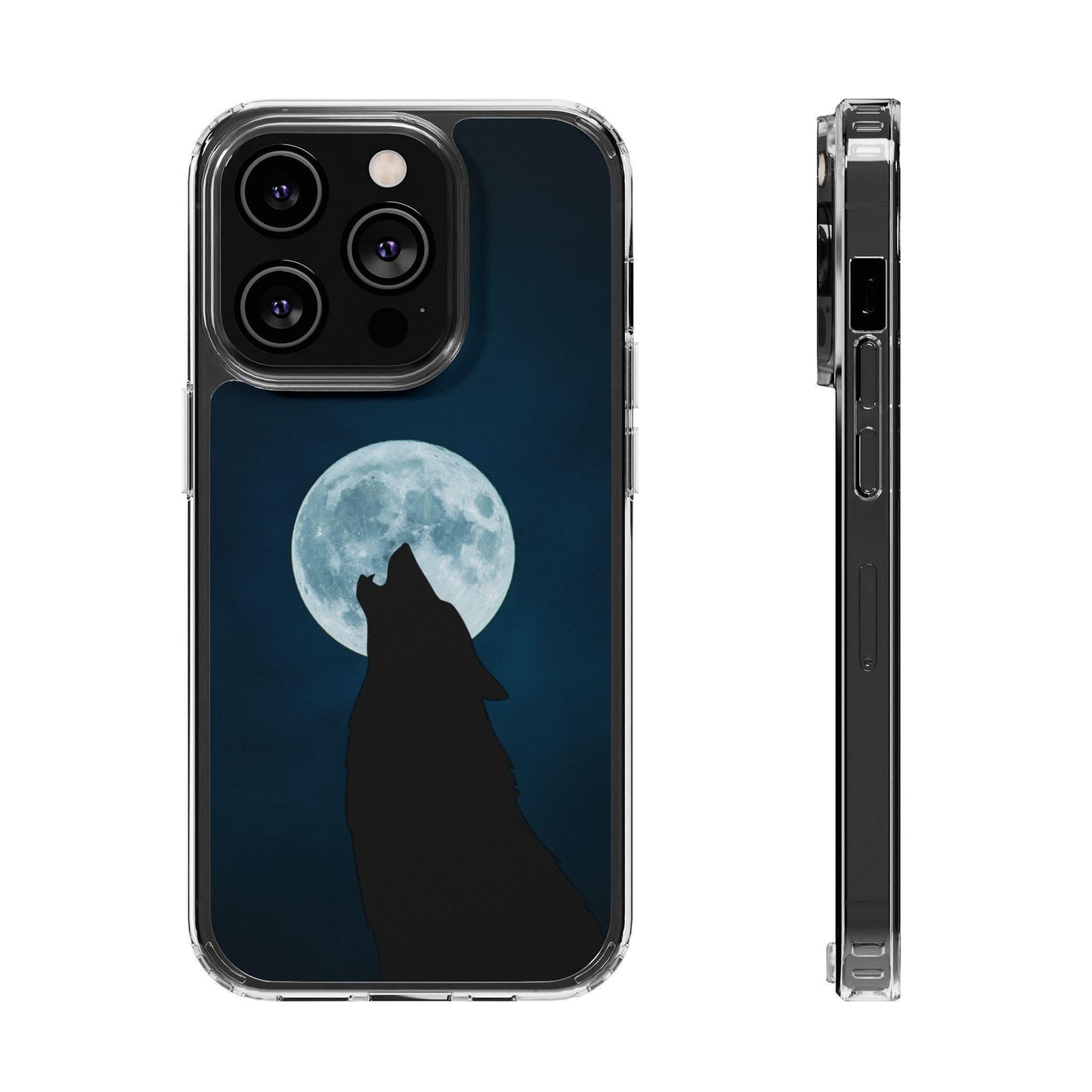 Full Moon and Wolf Clear Cases