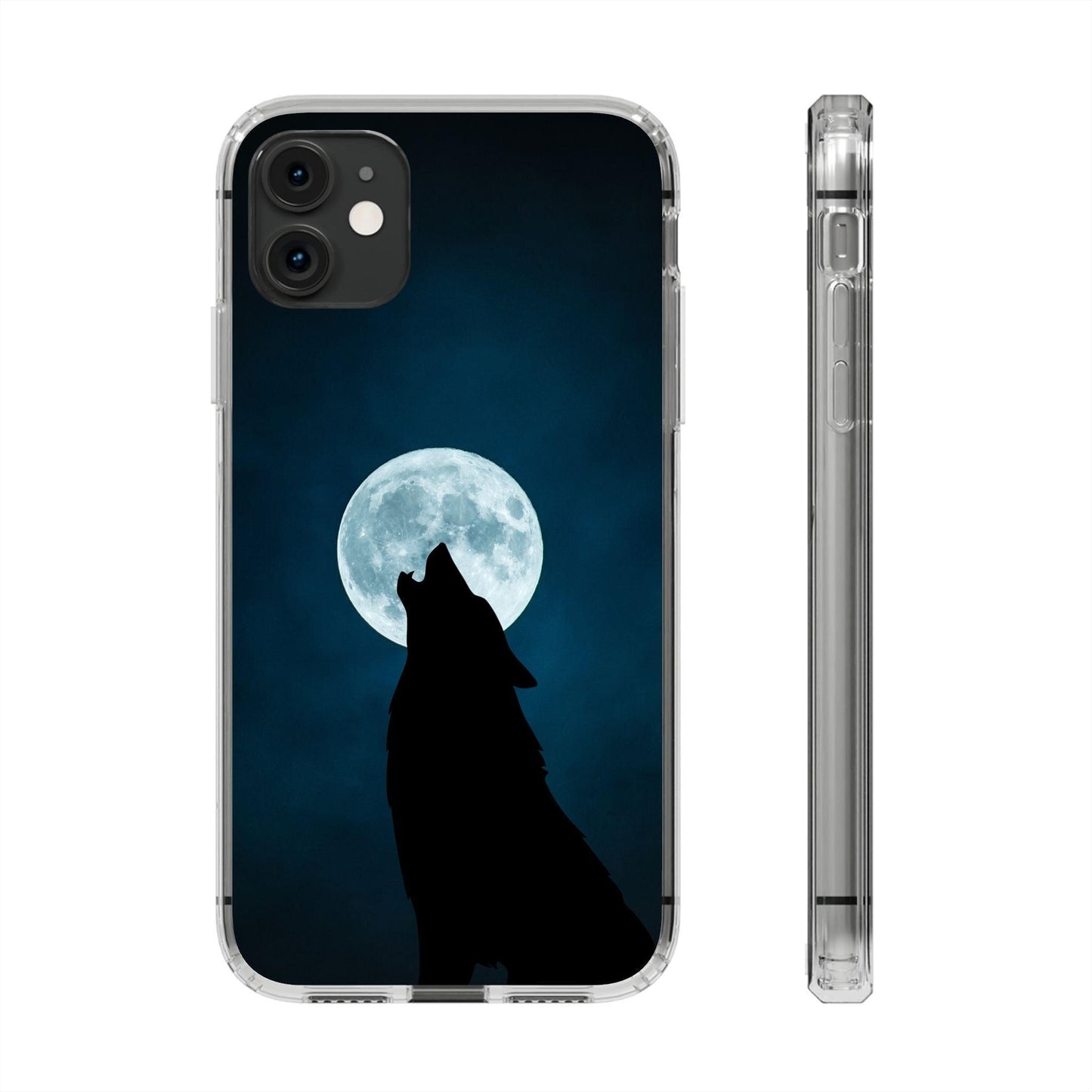 Full Moon and Wolf Clear Cases