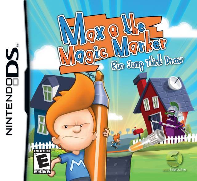 Max & the Magic Marker (Nintendo DS) - Game Manual Only