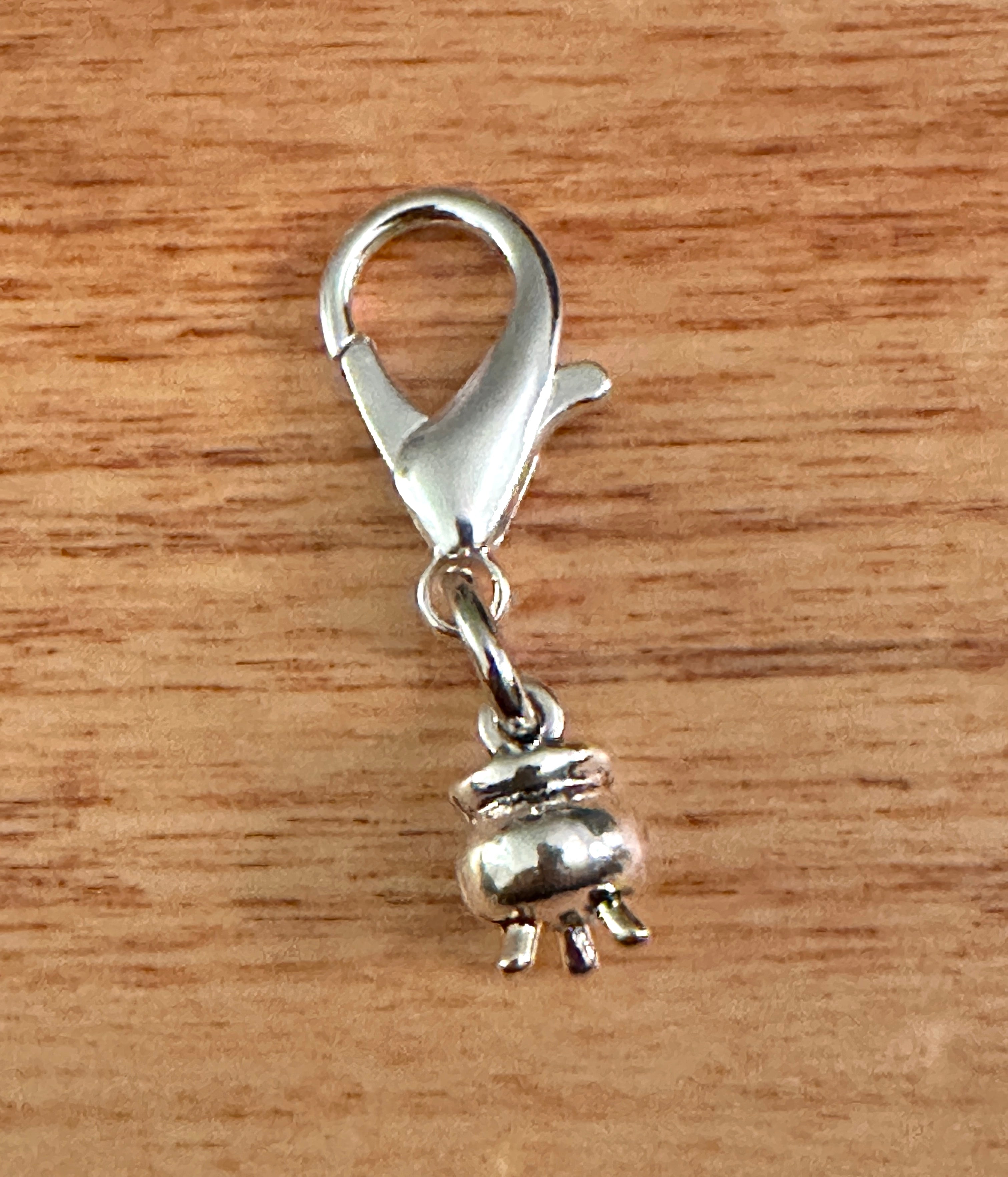 Witchy Mini Cauldron Zipper Pull Charm