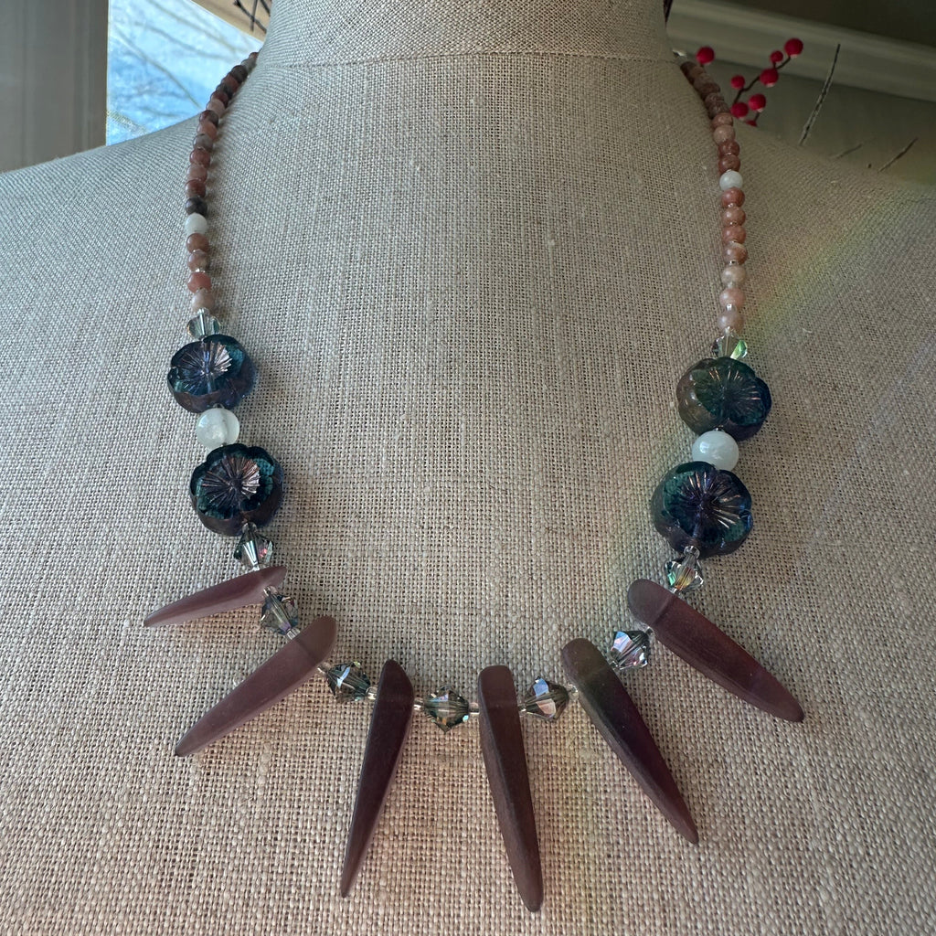 Highland Sunrise Crystal Necklace
