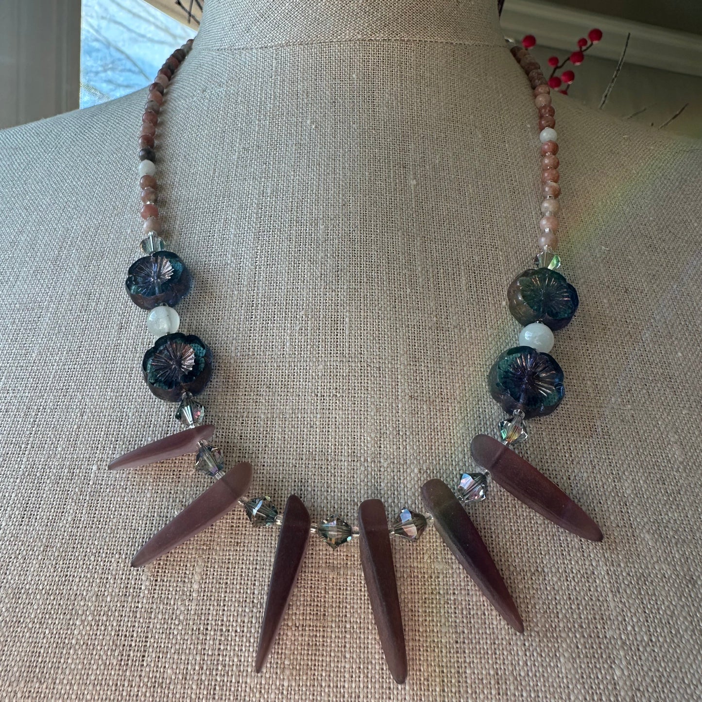 Highland Sunrise Crystal Necklace