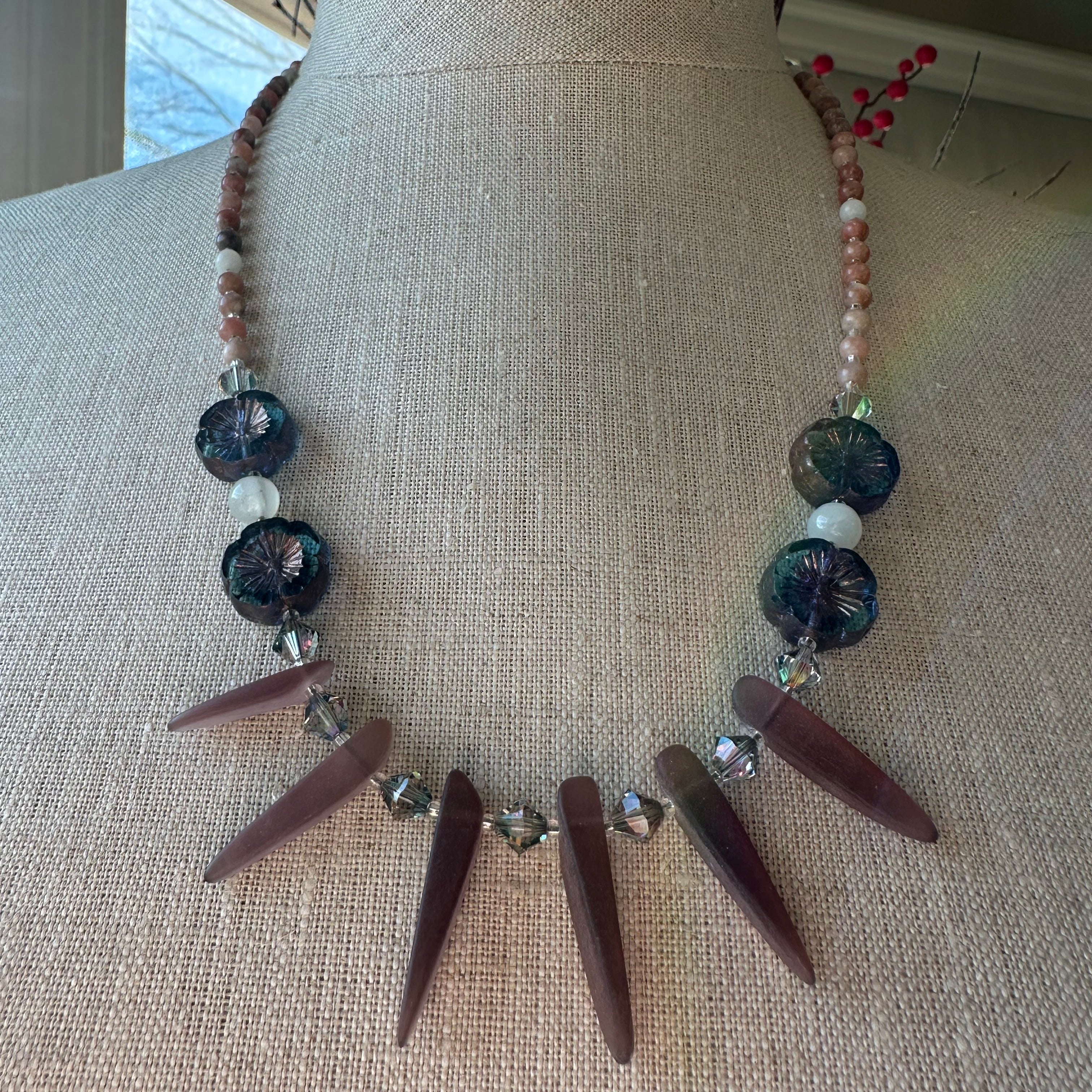 Highland Sunrise Crystal Necklace
