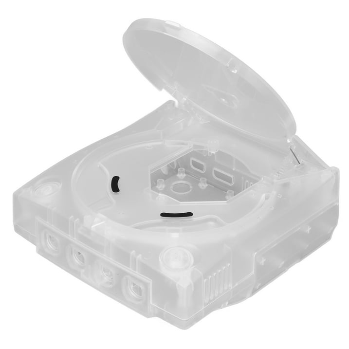 SEGA Dreamcast DC Clear Replacement Console Shell Housing Transparent