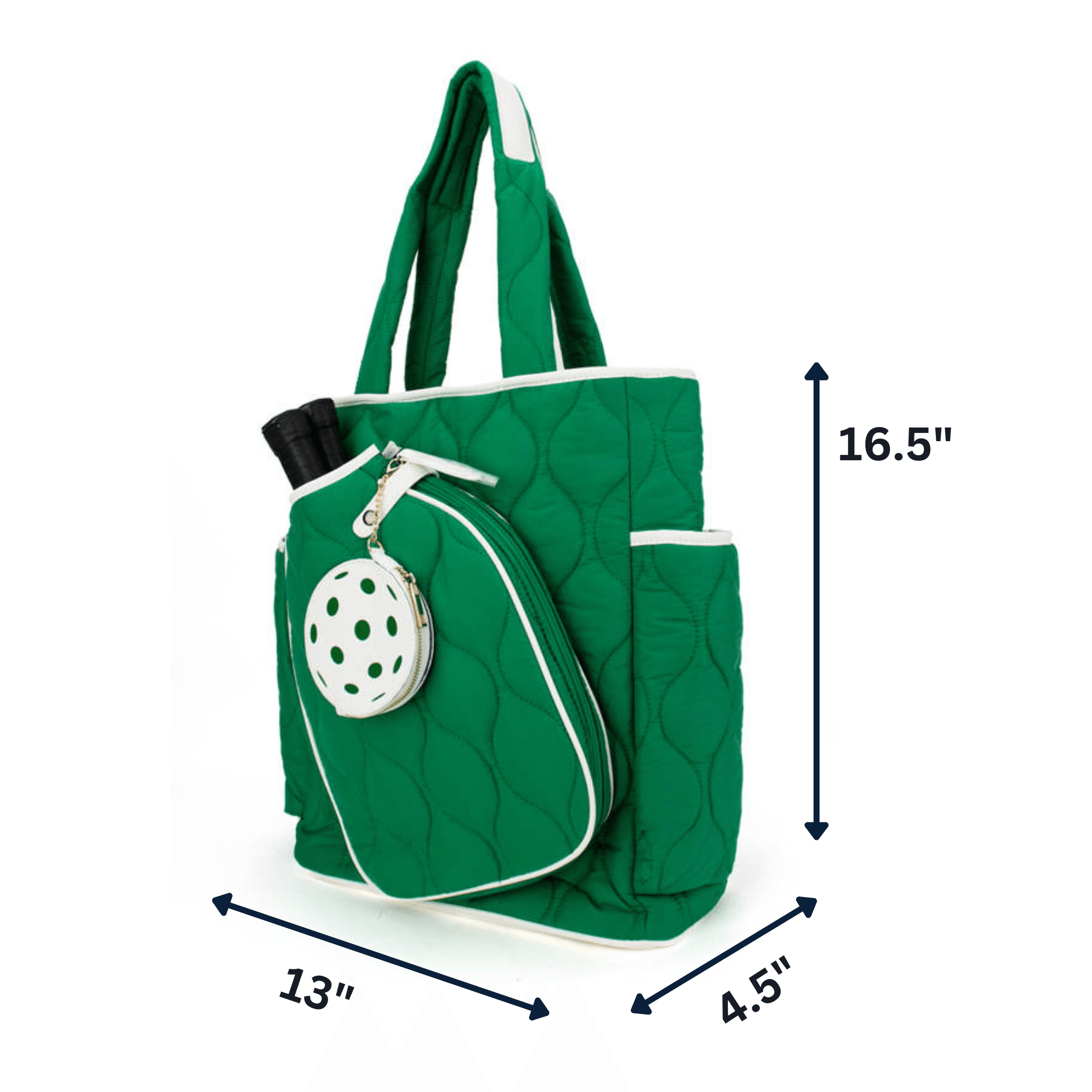 Fifth Ave Pickleball Convertible Tote Bag/Backpack - Admiral Navy