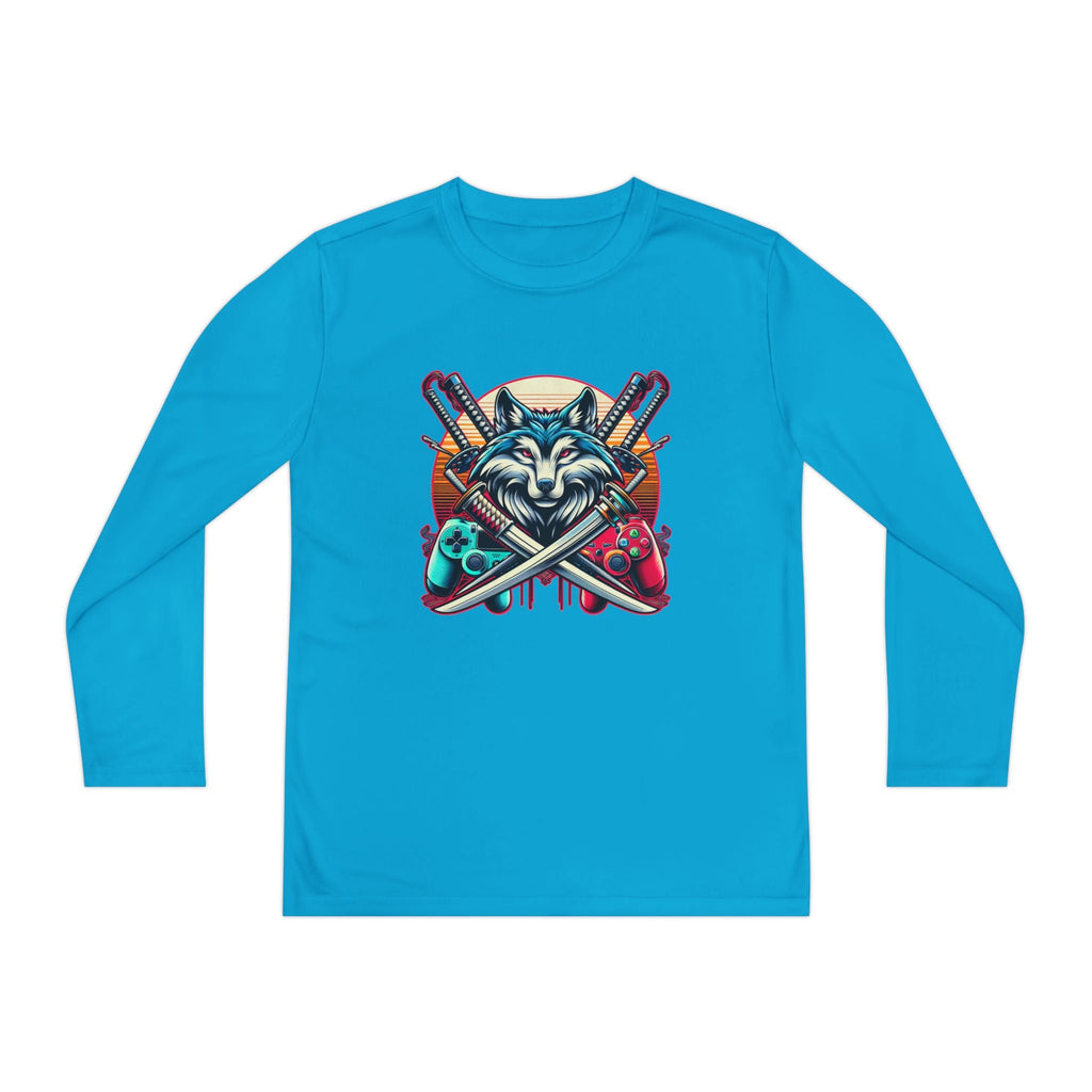 Xp wolf gamer long sleeve shirt