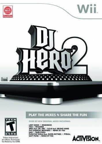 DJ Hero 2 (Wii) - Game Manual Only