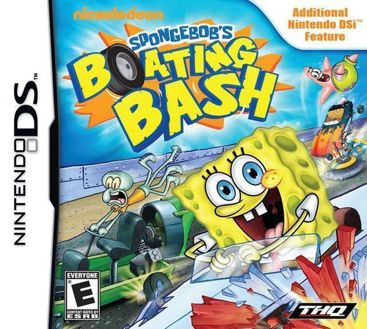 SpongeBob's Boating Bash (Nintendo DS) - Game Manual Only