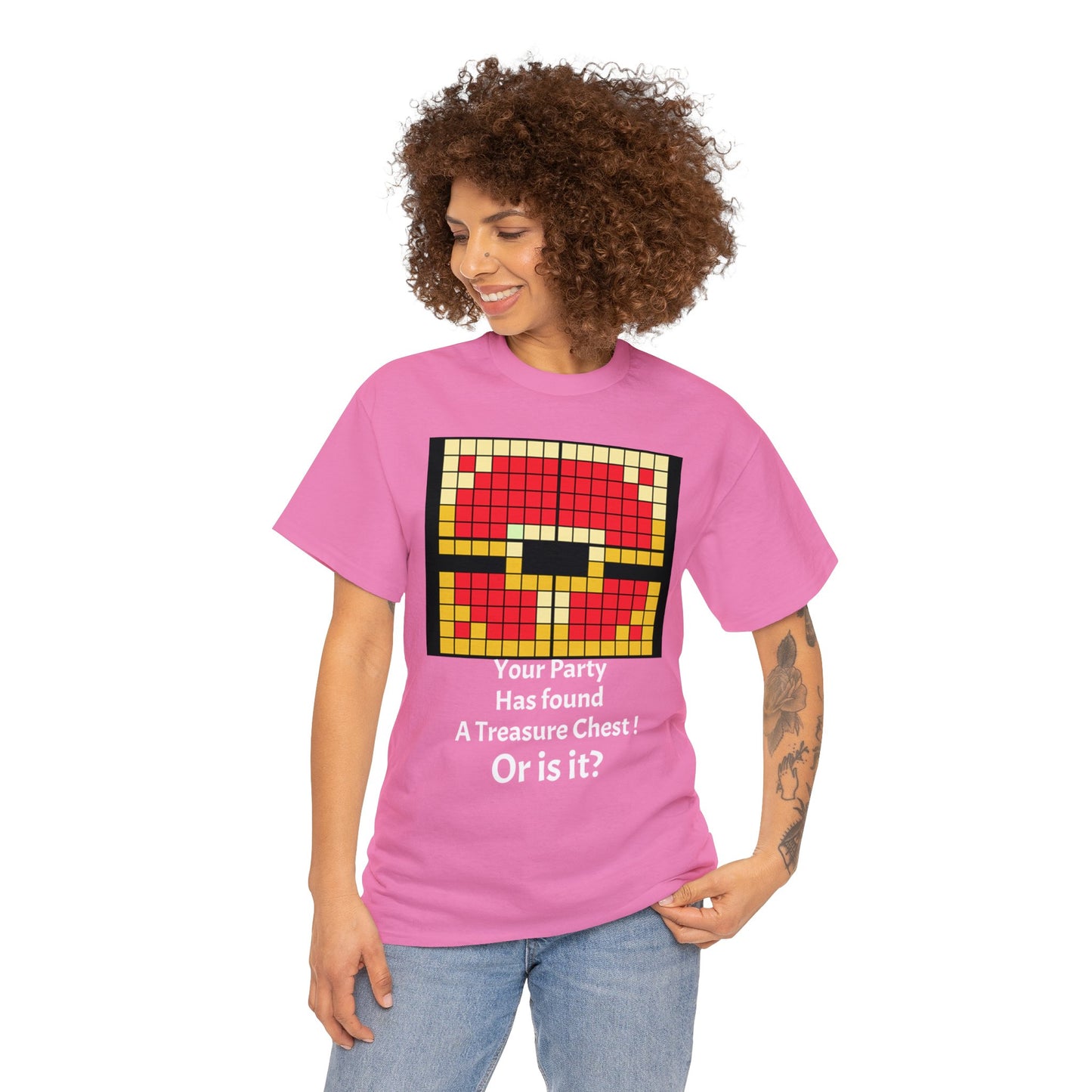 Your party has found a treasure chest! Unisex Heavy Cotton TeeUnisex Heavy Cotton Tee