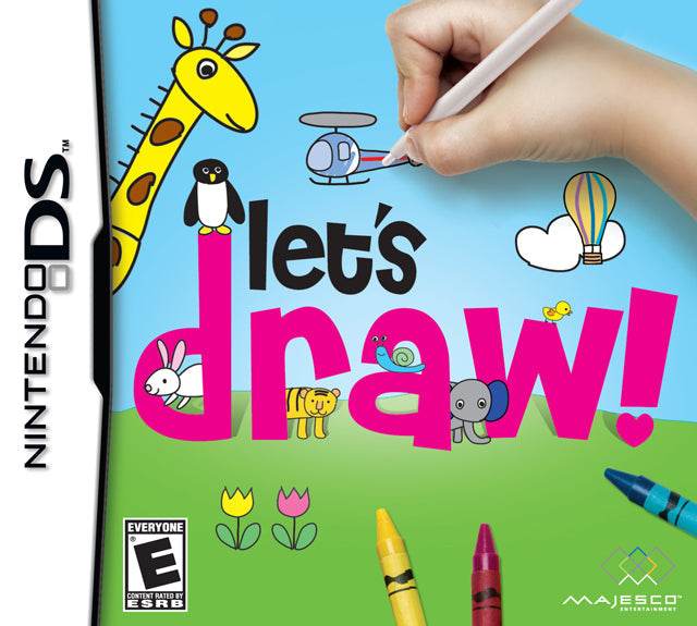 Let's Draw! (Nintendo DS) - Game Manual Only