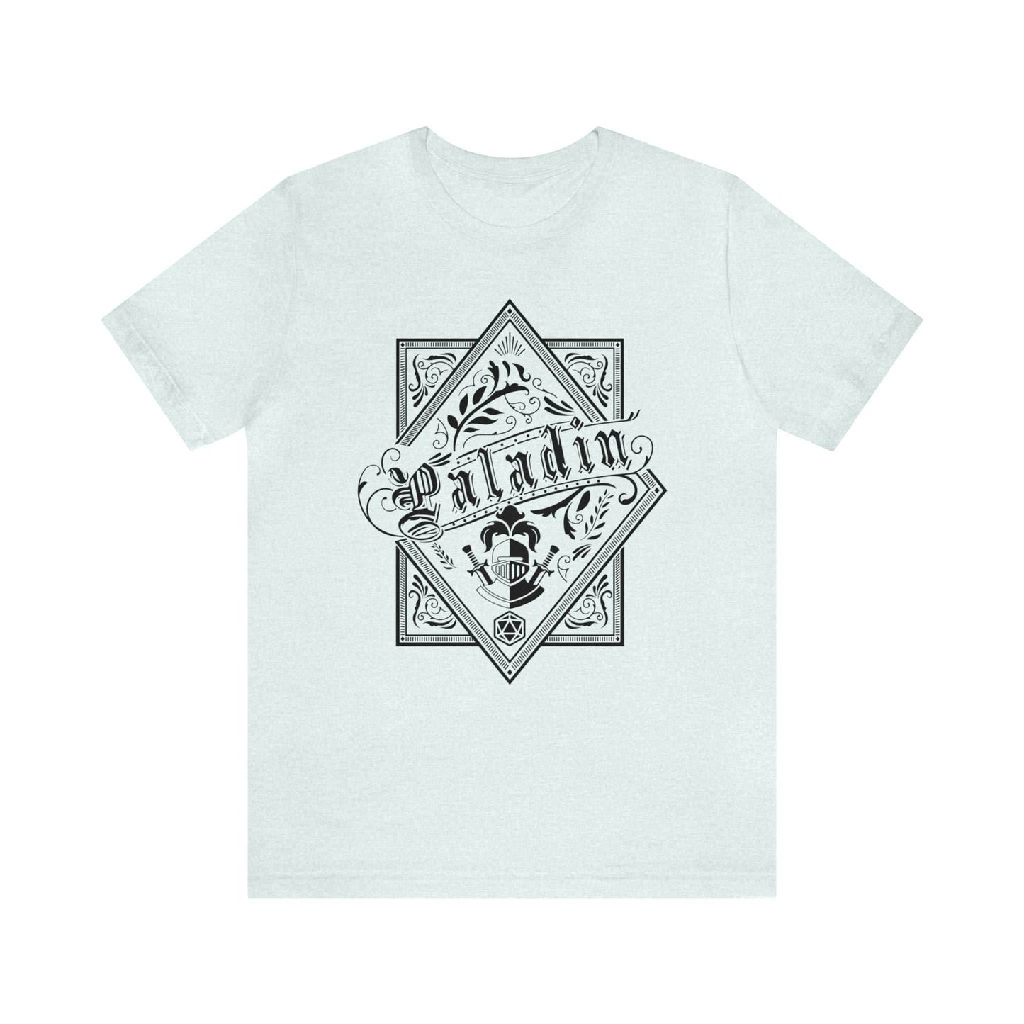 Paladin Class Shirt - Heather Ice Blue / S