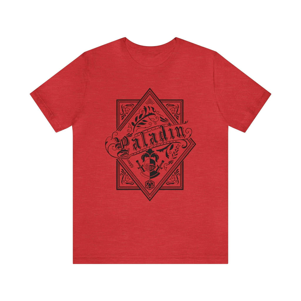 Paladin Class Shirt - Heather Red / S
