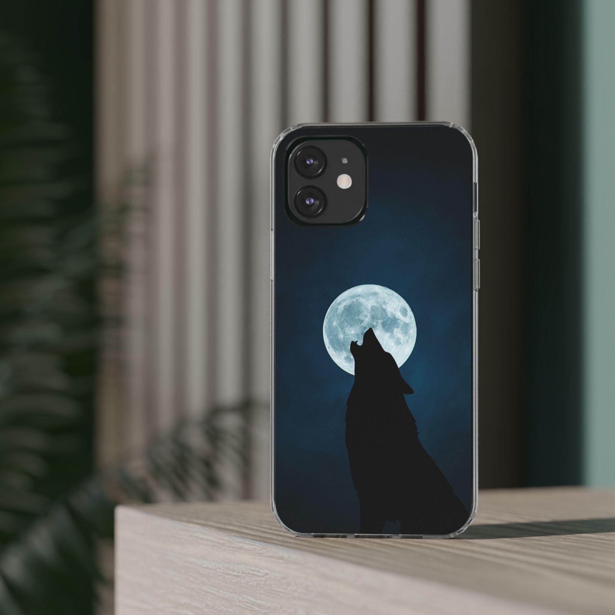 Full Moon and Wolf Clear Cases