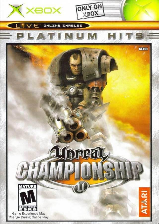 Unreal Championship (Platinum Hits) (Xbox) - Game Manual Only