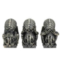 Cthulhu See Hear Speak No Evil Statue Set - 