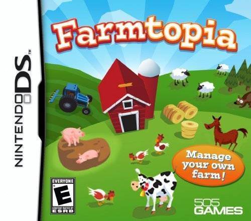 Farmtopia (Nintendo DS) - Game Manual Only