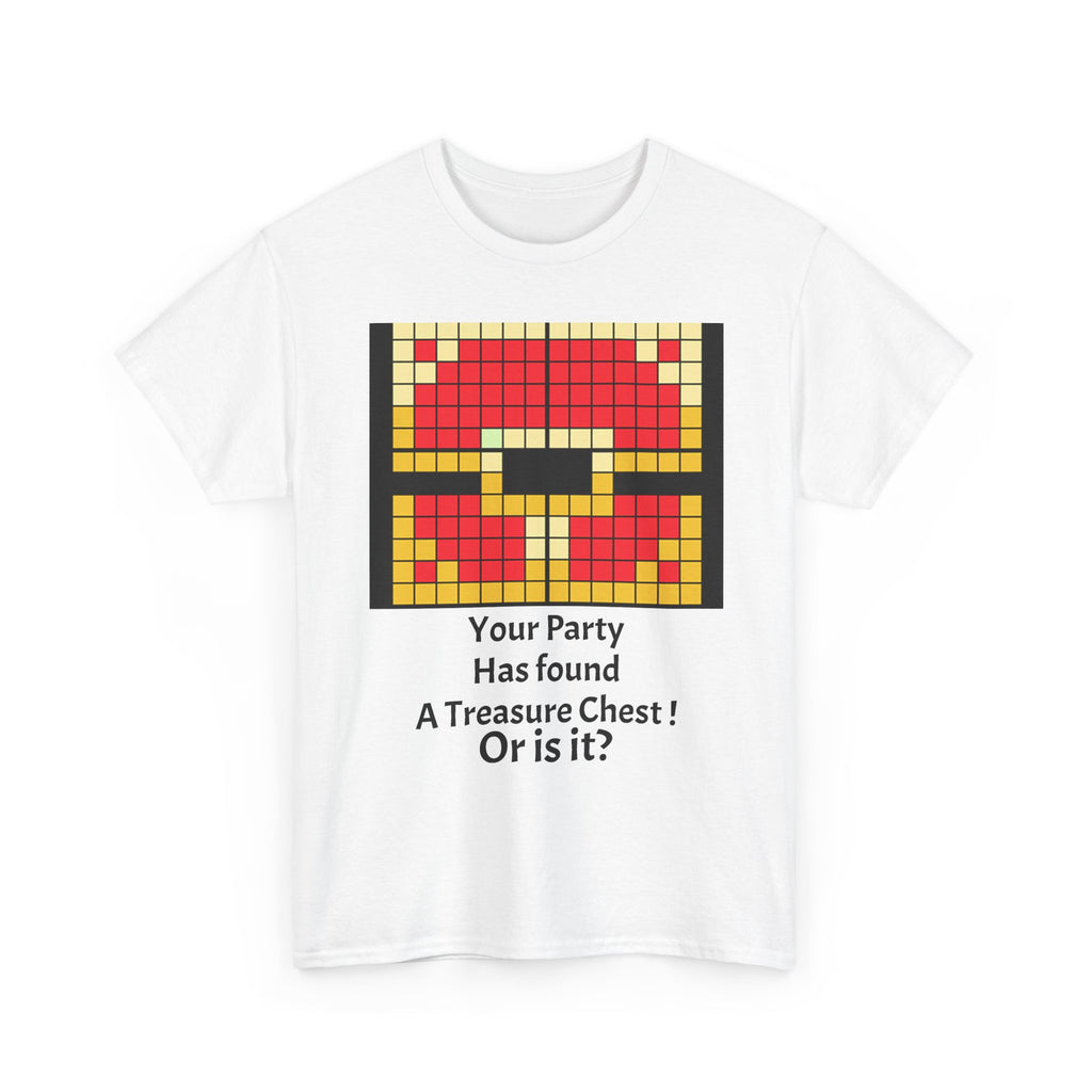 Your party has found a treasure chest! Unisex Heavy Cotton Tee