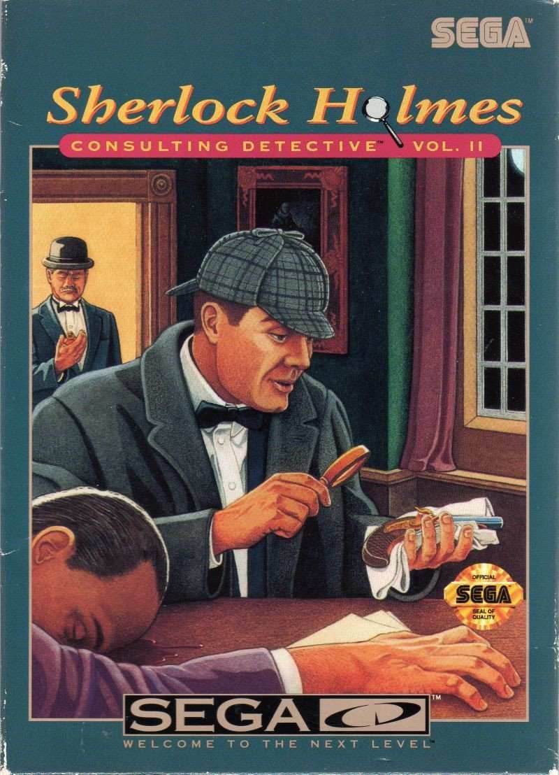 Sherlock Holmes Volume II (Sega CD) - Game Manual Only