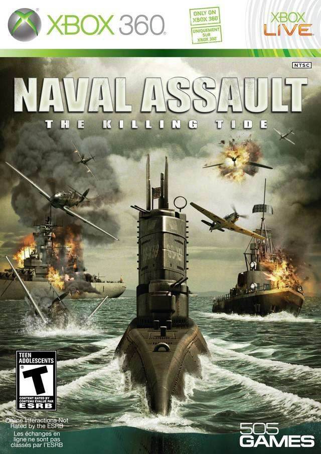 Naval Assault: The Killing Tide (Xbox 360) - Game Manual Only