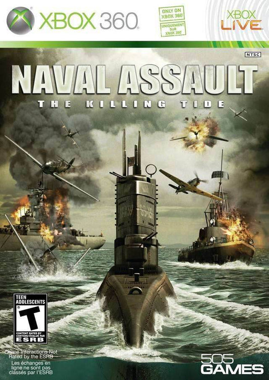Naval Assault: The Killing Tide (Xbox 360) - Game Manual Only