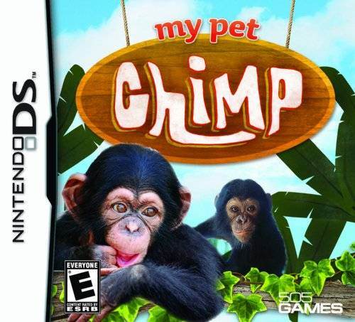 My Pet Chimp (Nintendo DS) - Game Manual Only