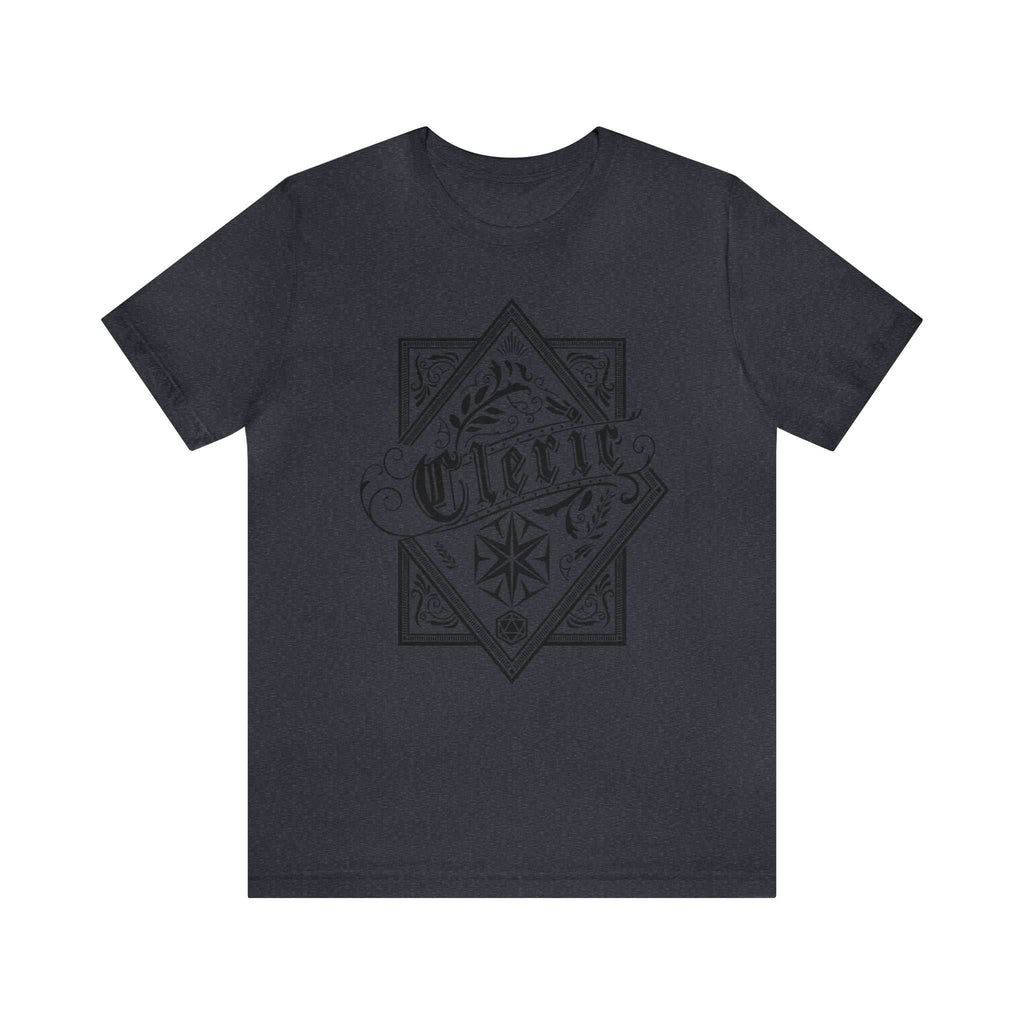 Cleric Class Shirt - Heather Navy / S