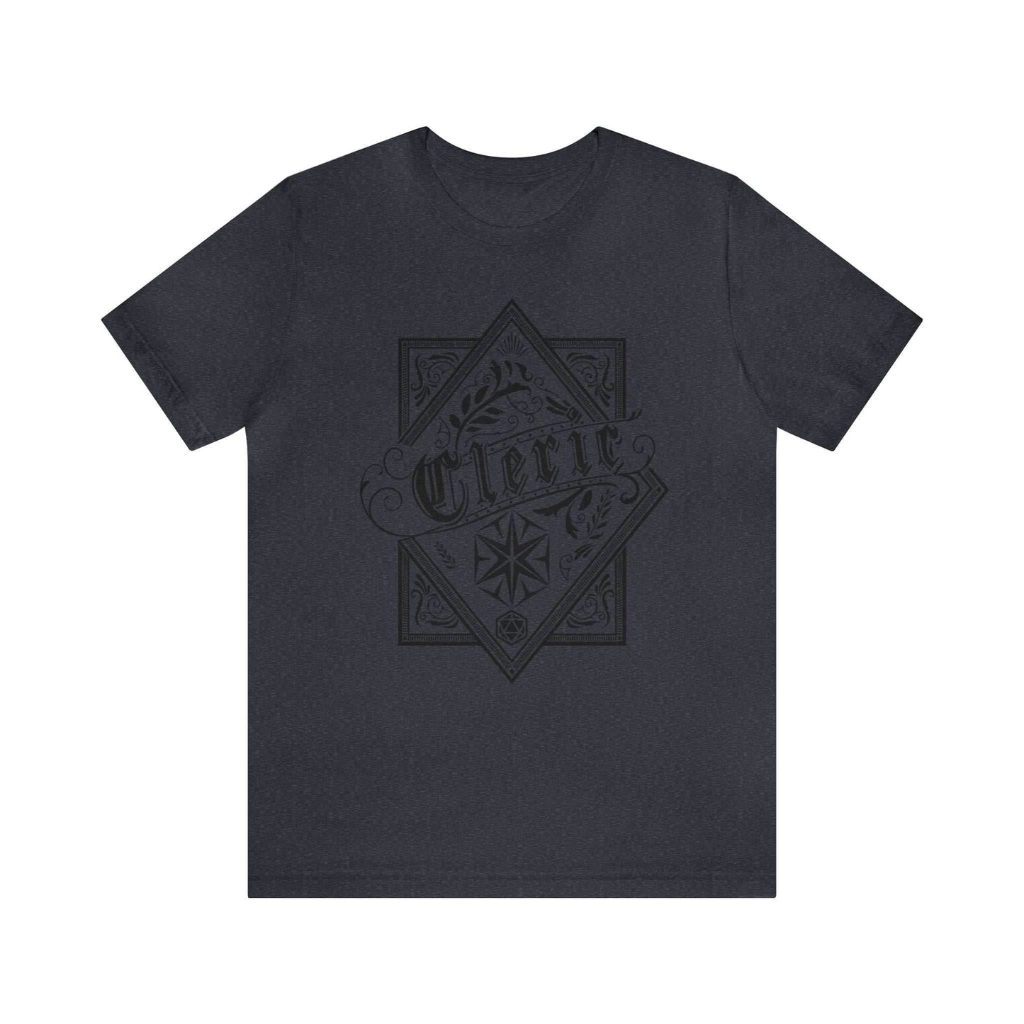 Cleric Class Shirt - Heather Navy / S