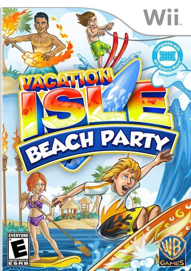 Vacation Isle: Beach Party (Wii) - Game Manual Only