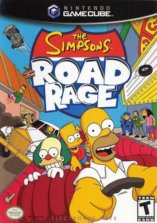 The Simpsons Road Rage (Gamecube) - Game Manual Only