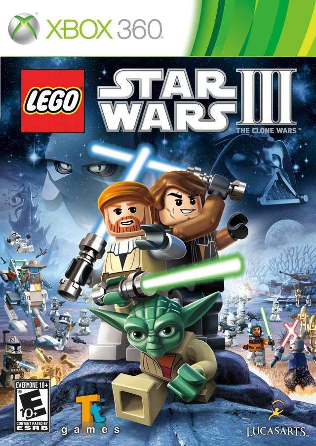 LEGO Star Wars III: The Clone Wars (Xbox 360) - Game Manual Only