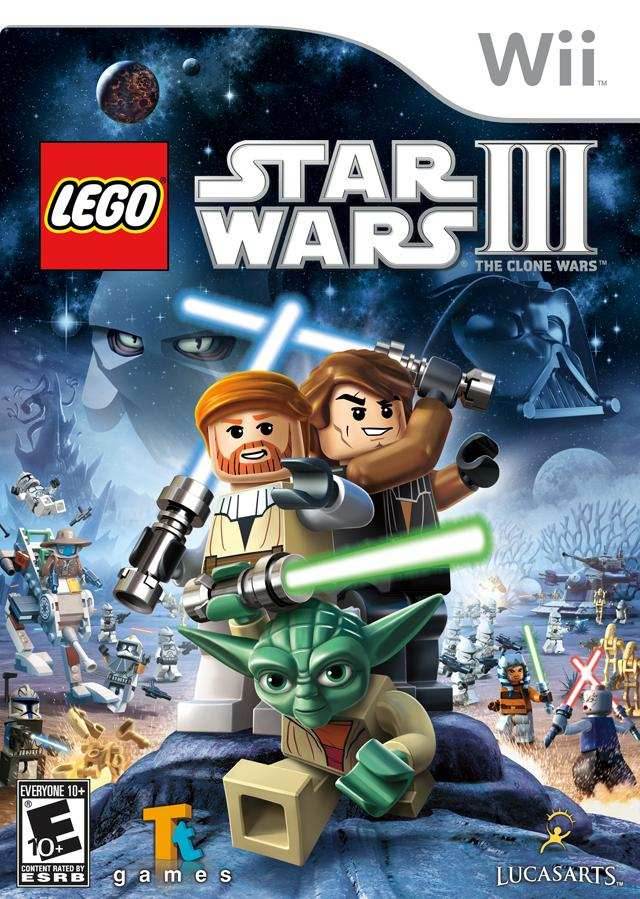 LEGO Star Wars III: The Clone Wars (Wii) - Game Manual Only
