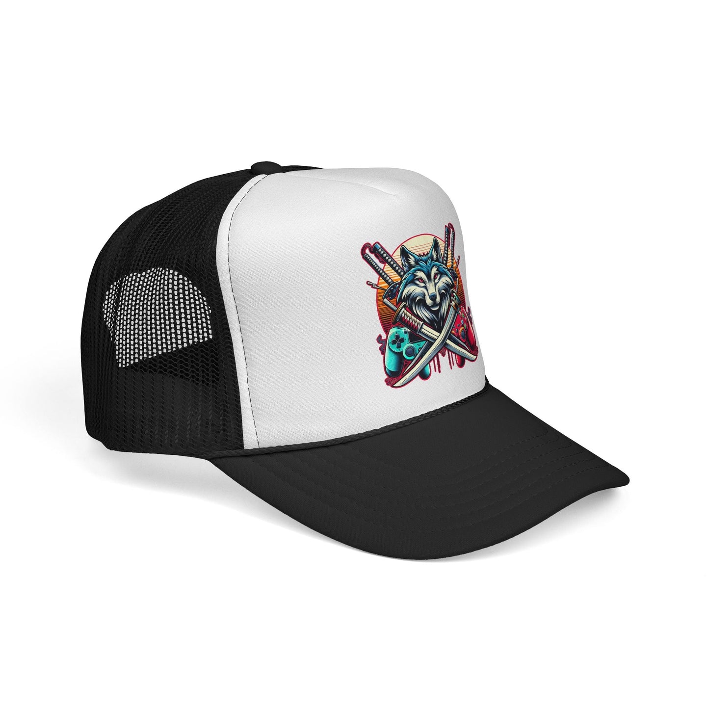 The Wolf Gamer Trucker Cap
