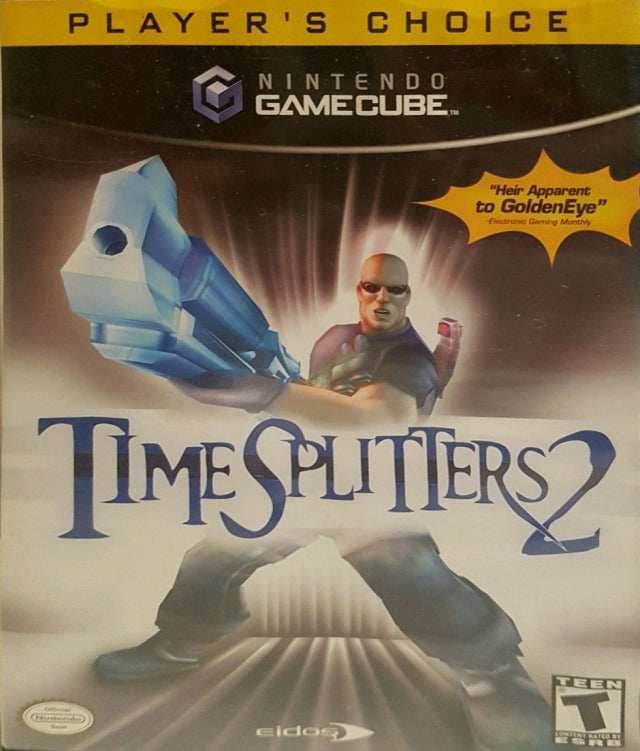 TimeSplitters 2 Player's Choice (Gamecube) - Game Manual Only