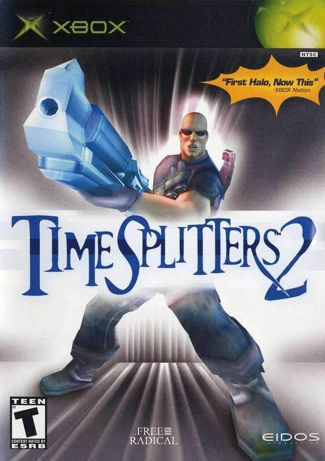 Time Splitters 2 (Xbox) - Game Manual Only