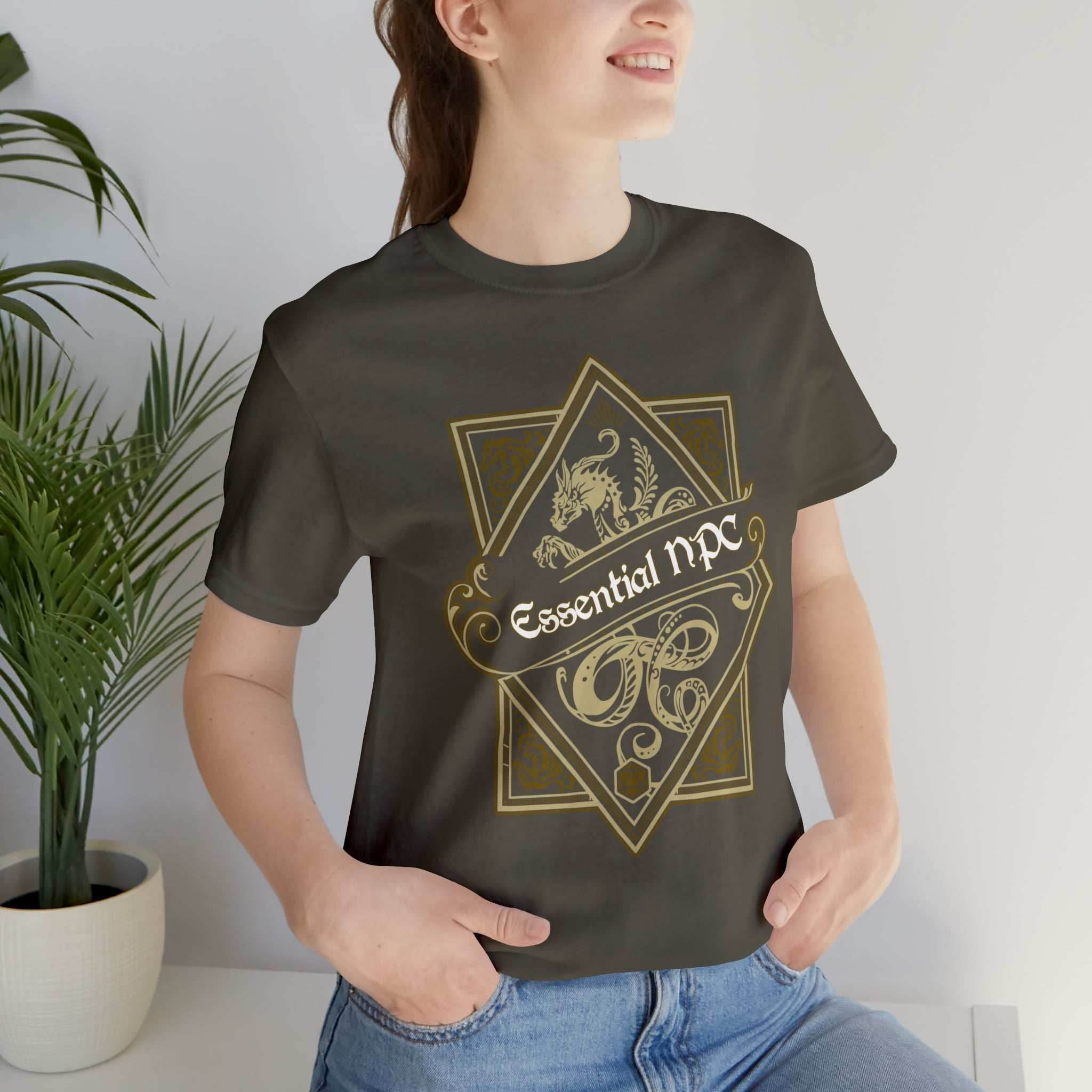 Essential NPC Shirt - Army / S
